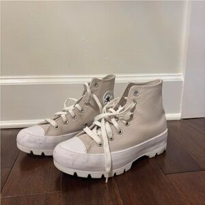 Converse High-Top Sneakers in White
